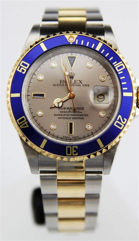 Rolex Submariner silver face